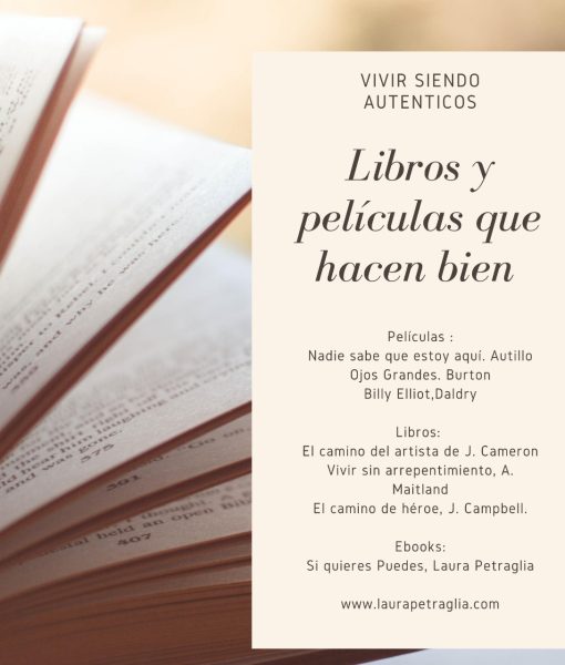 Libros y películas que hacen bien