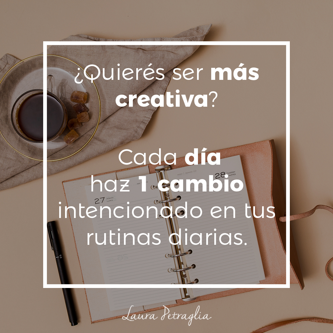 ¿Quieres ser mas creativa?